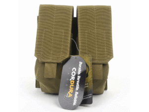 DYNANOTAC M14&amp;SR-25 7.62mm DOUBLE POUCH(CORDURA.TAN)