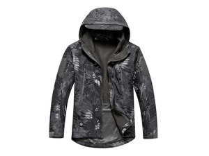 위에마이 택티컬 소프트쉘 후디자켓 (Snake Camo Black)