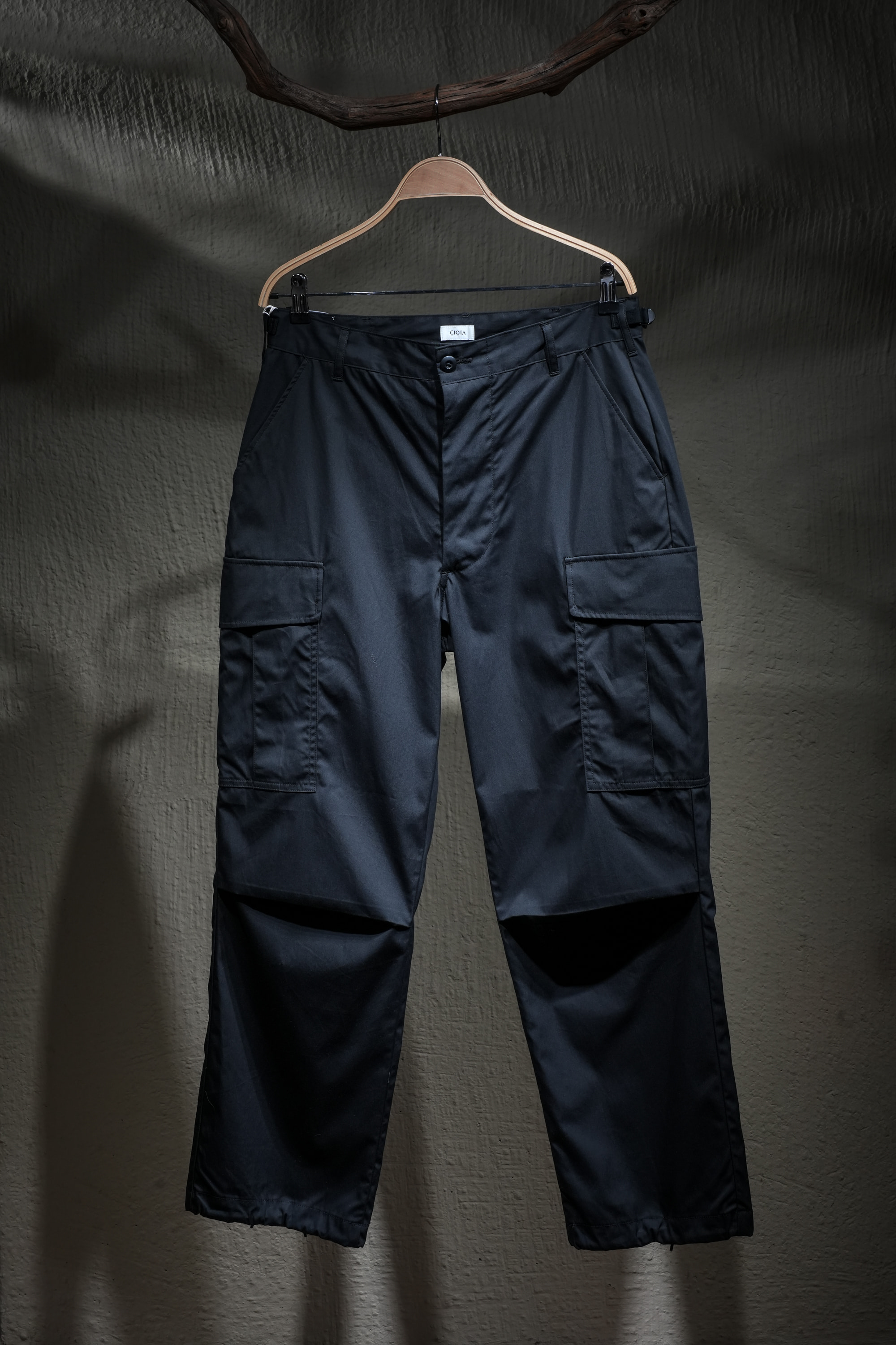 Ciota 시오타 - Subin Cotton Jungle Fatigue Pants -  Black