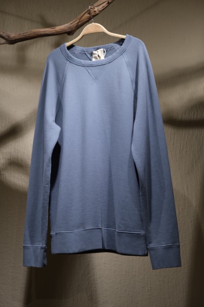 텐씨 Ten C ROUND NECK SWEATSHIRT - Dark Navy