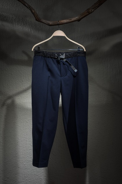 컬러 비콘 Kolor Beacon - Banding Strap Trousers 24SBM-P12141 - Navy