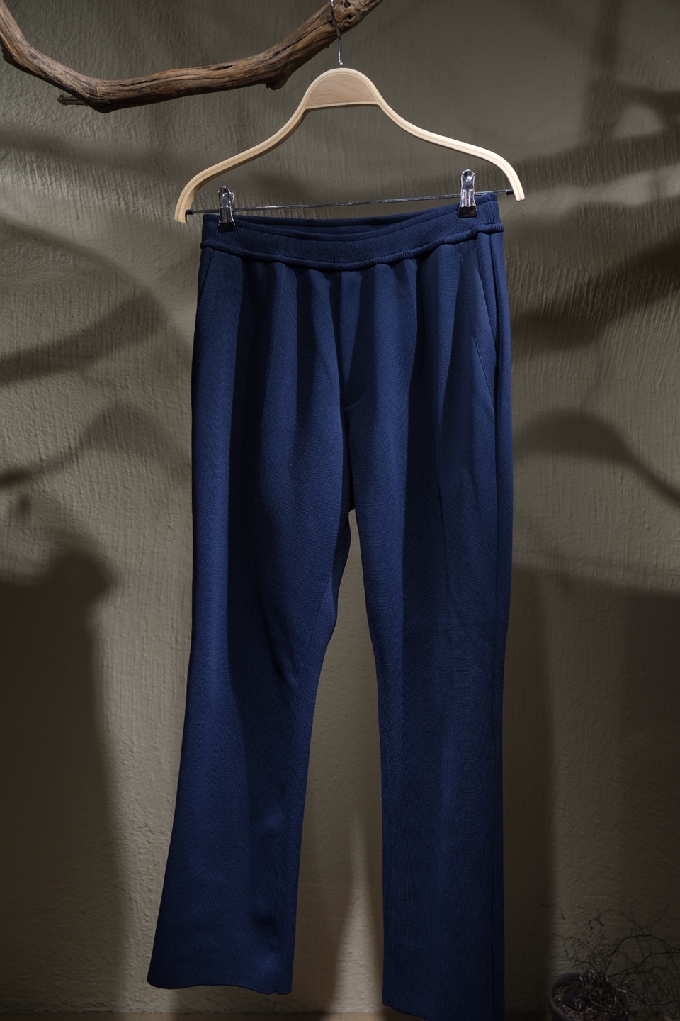 CFCL 씨에프씨엘 - MILAN RIB STRAIGHT PANTS - Navy