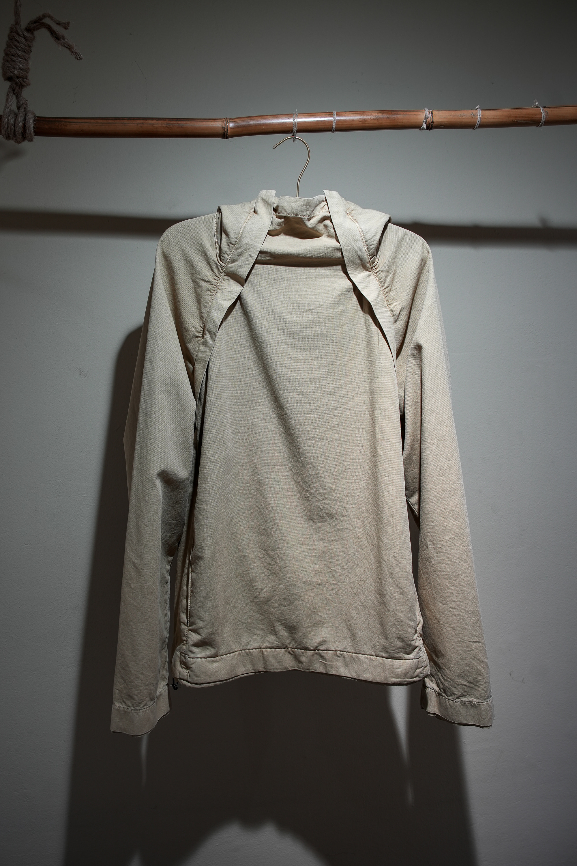 Ranra 란라 KLIFUR Zip Up Hood Pullover - Beige