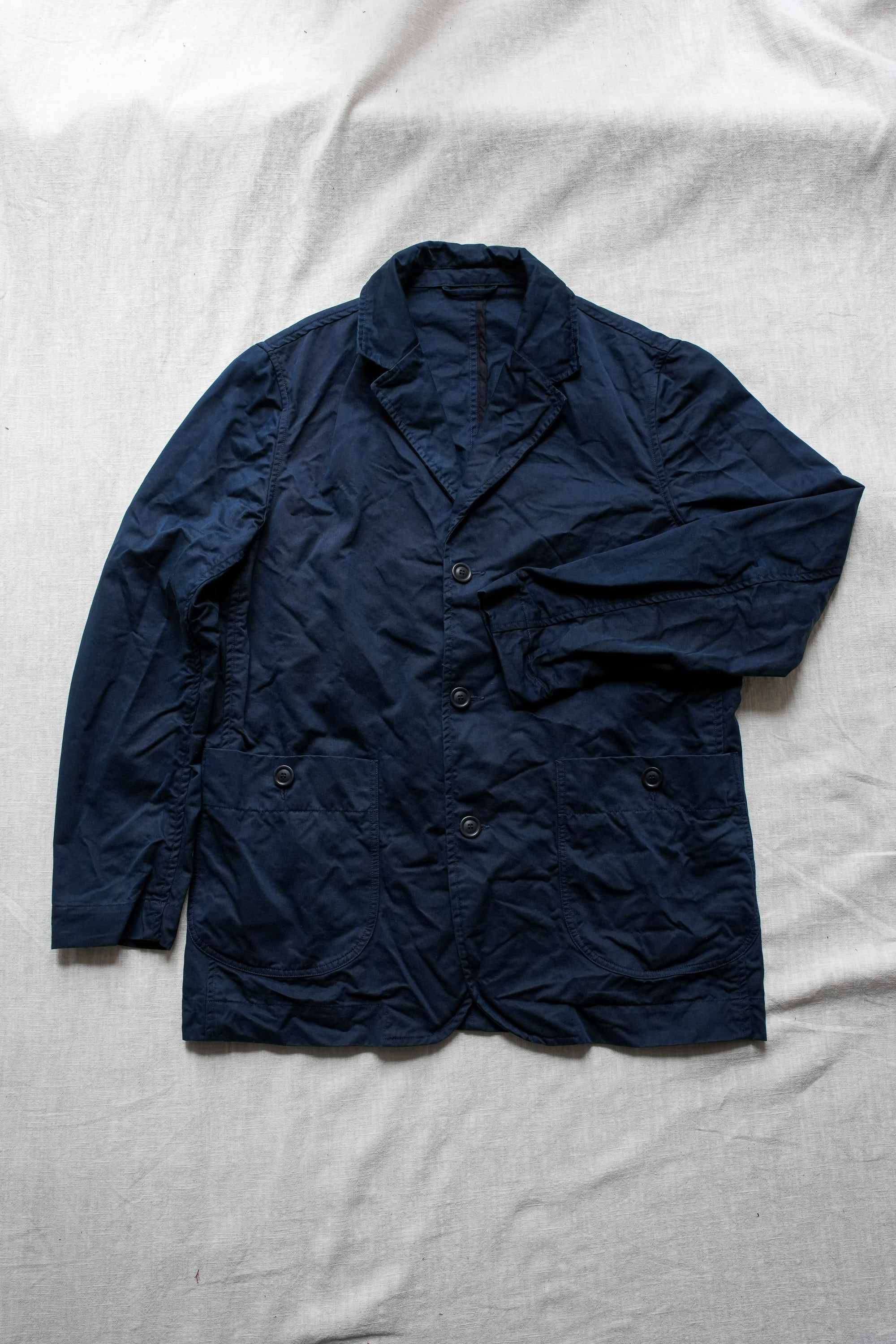 케이시 케이시 Casey Casey JAK PAT JACKET - TOUGH COT - Navy