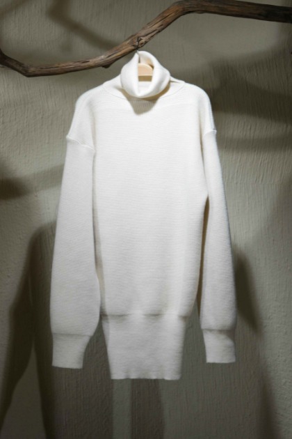 헤드 메이너 Hed Mayner Turtleneck Pullover Sweater - Ecru