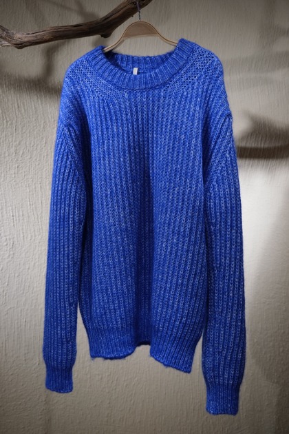 썬플라워 Sunflower - FIELD SWEATER - Electric Blue