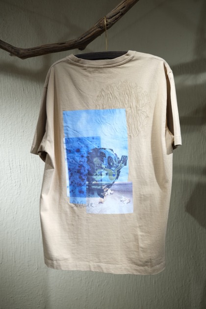 썬플라워 Sunflower - KING SS LOGO TEE - Khaki