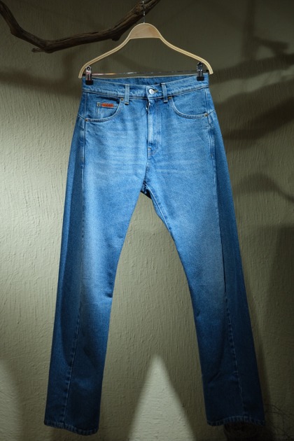 마틴 로즈 Martine Rose - TWIST SEAM JEAN - Vintage Blue Wash