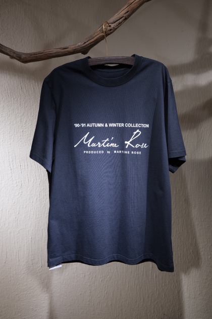 마틴 로즈 Martine Rose - Logo T-SHIRT - Black