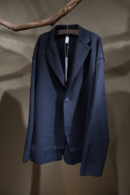 CFCL 씨에프씨엘 - MILAN RIB BOXY TAILORED JACKET - Black