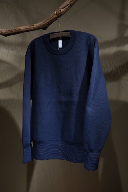 CFCL 씨에프씨엘 - MILAN RIB PULLOVER - Navy