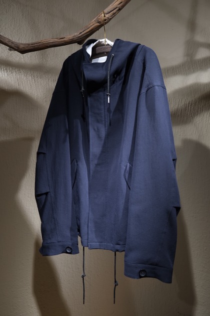 우루 도쿄 URU Tokyo SHORT MODS COAT - D.Navy