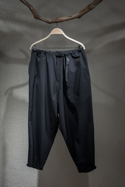 Fumito Ganryu 후미토 간류 - Tapered Easy Tech Pants -  Black