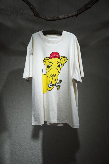 스토리 엠에프지 Story MFG Grateful Tee Short Sleeve - Ecru Camel