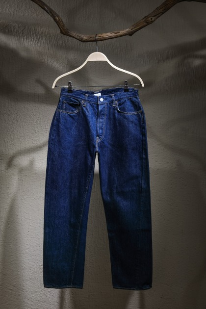 시오타 Ciota - 13.5oz Straight Denim - Navy One Wash