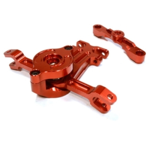 C26054RED Billet Machined Steering Bell Crank for Traxxas 1/10 Scale Summit 4WD
