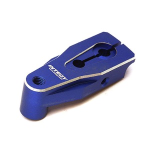 [#C28400BLUE] Alloy Machined Fixed Length Steering Servo Horn 25T for Traxxas TRX-4 (r=22mm)