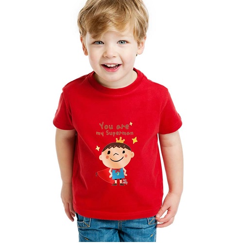 슈퍼맨 티셔츠 (7색) - 교사용, 아동용