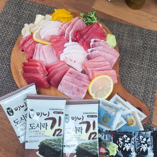 올웨이즈블루 참치회 500g 오마카세 VIP 세트(3~4인분)