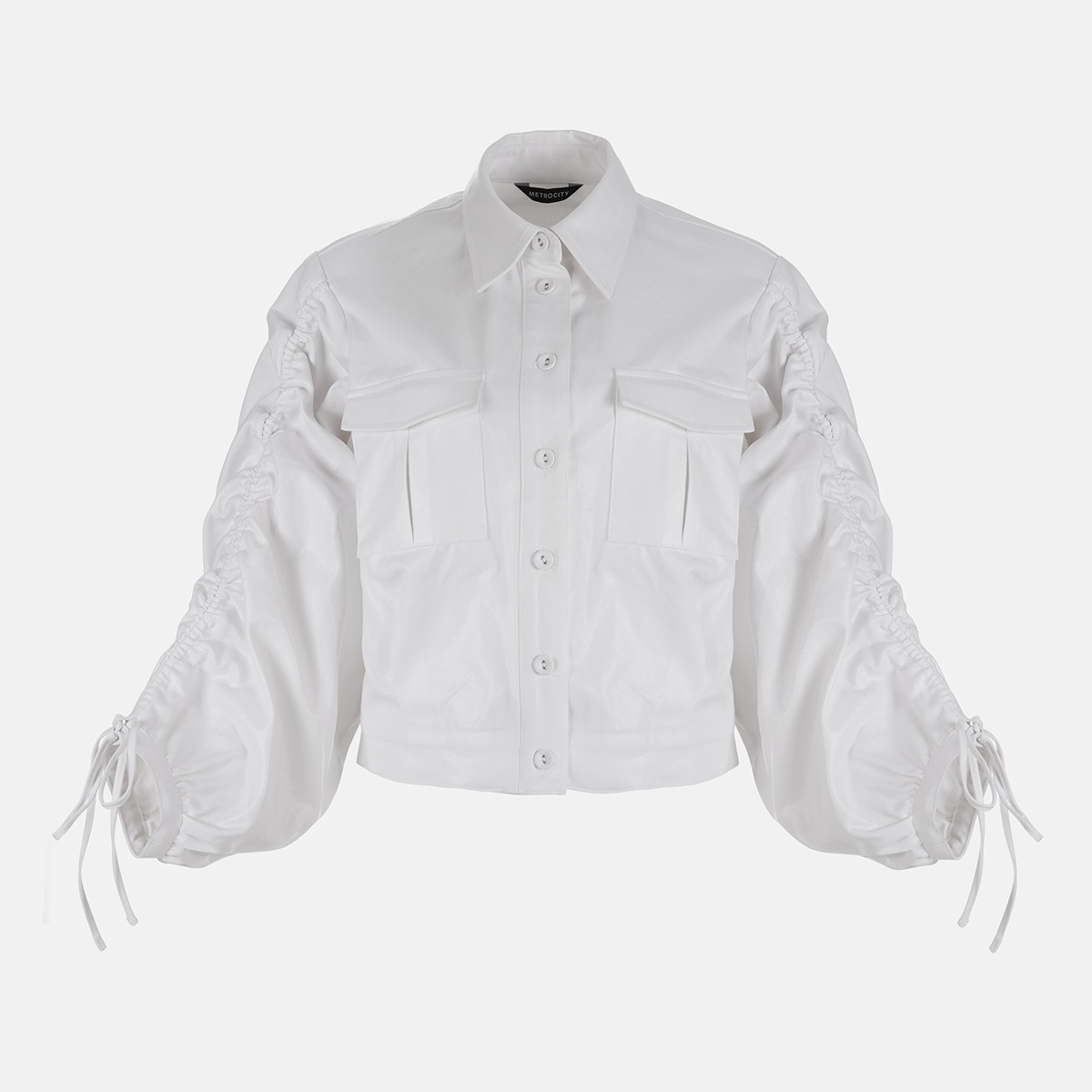 Shirring Detail Drop Shirt M223CJ6870H