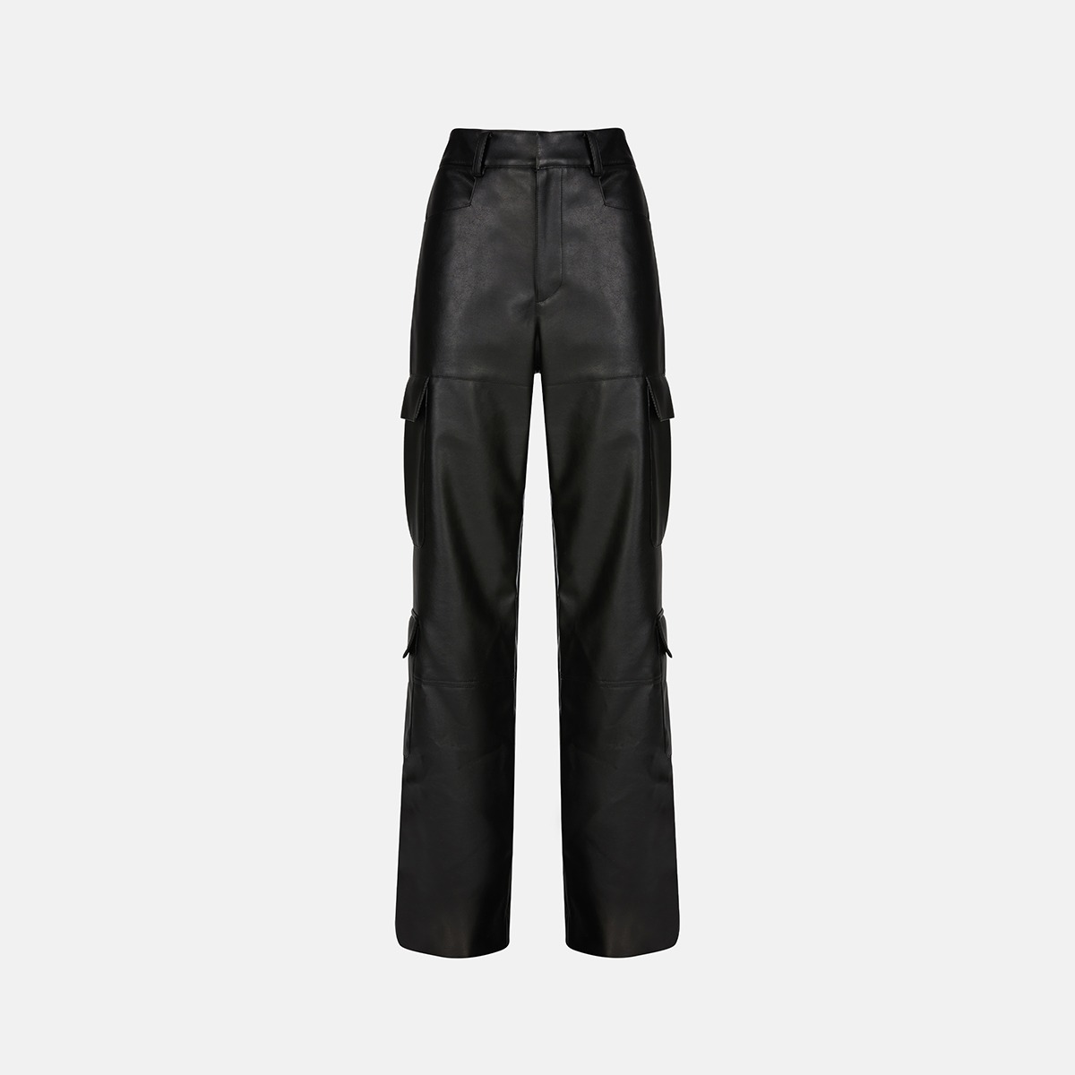 Leather Cargo Pants X233CZ5379Z