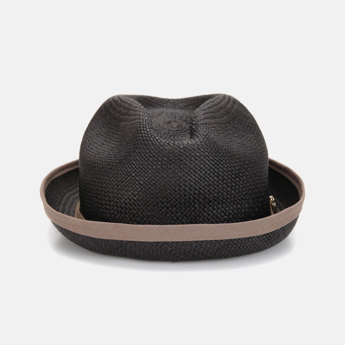 Black Panama Hat M181BQ0037Z