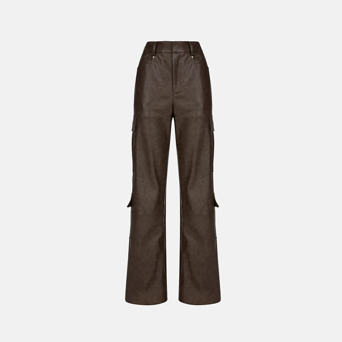 Leather Cargo Pants X233CZ5407D