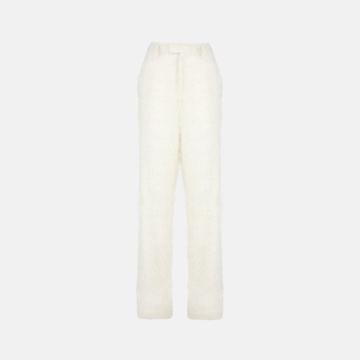 Ivory Fur Long Pants X233CZ5372I