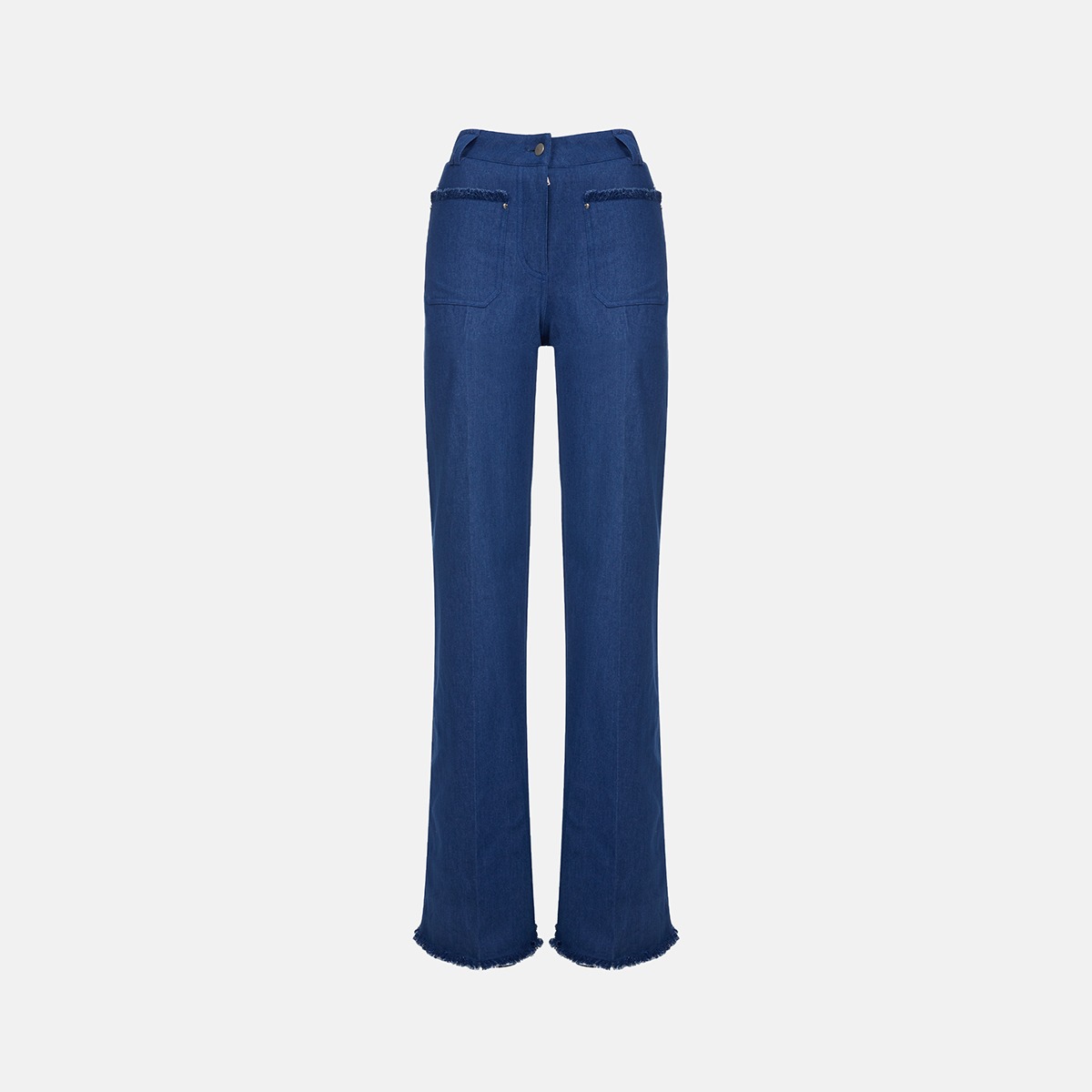 Trimming Detail Denim Pants X241CZ6293F