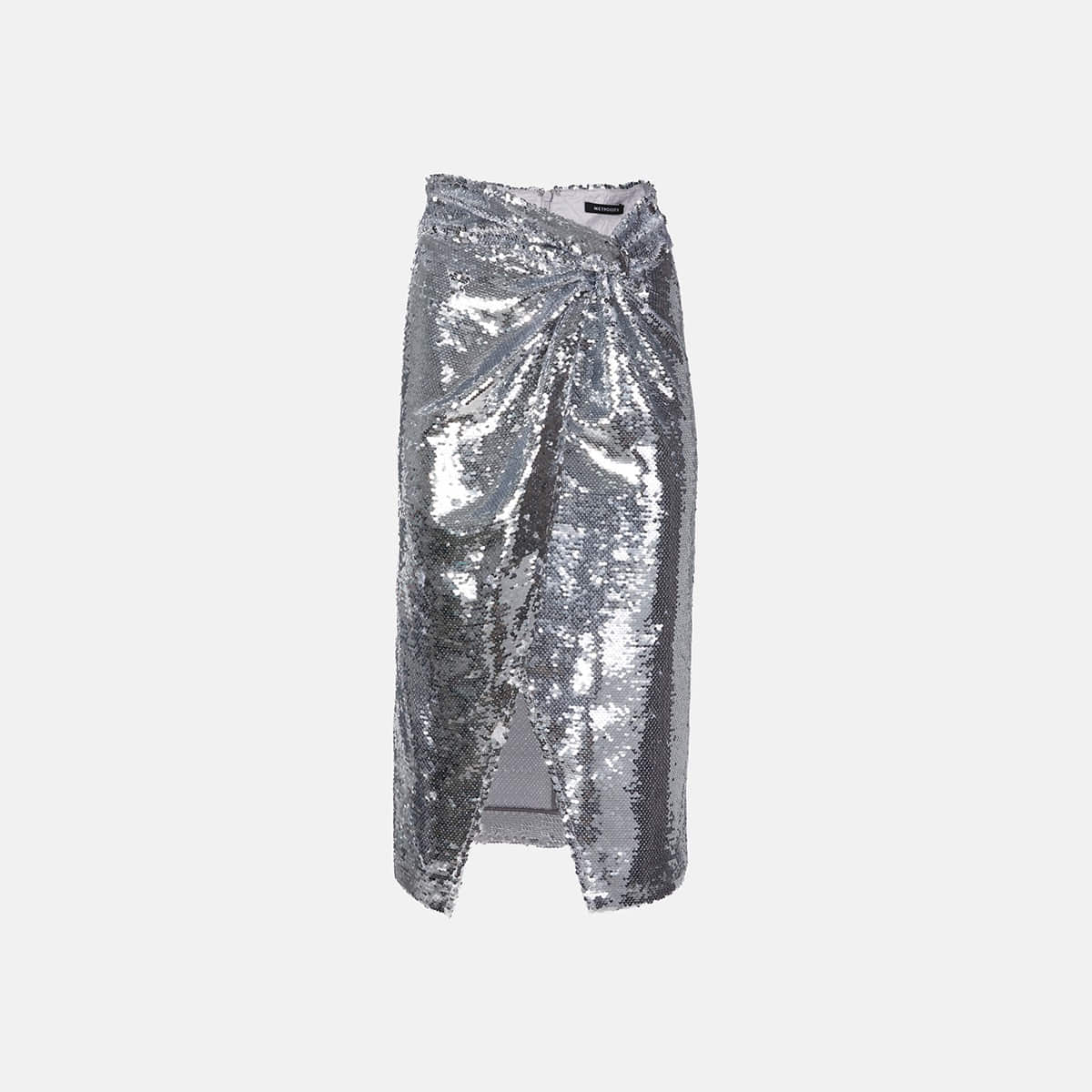 Silver Spangle Long Skirt X241CZ6338S