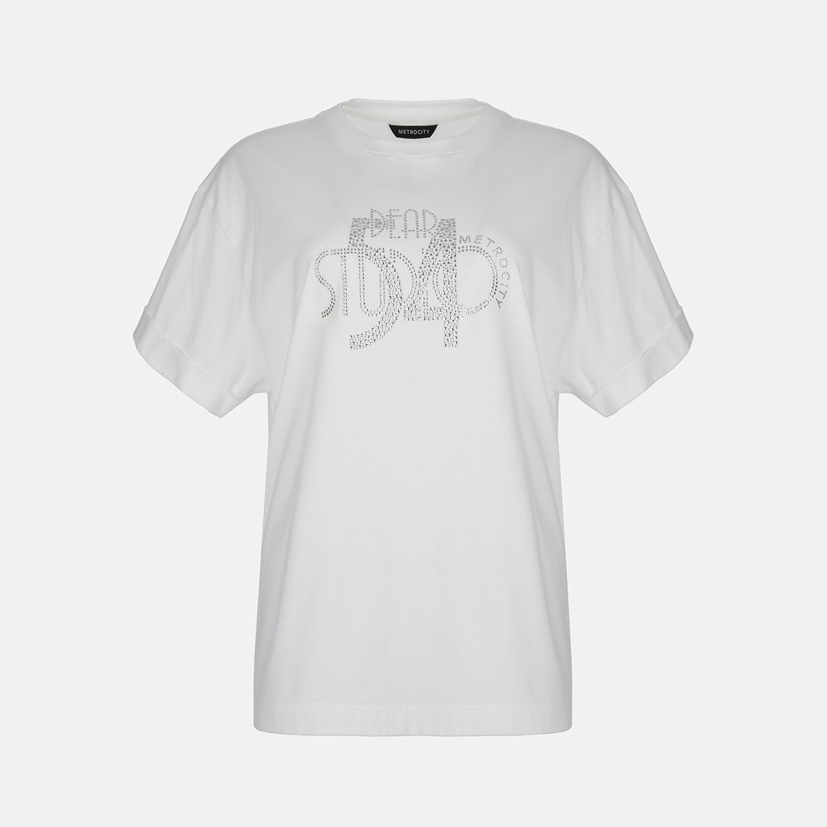 Cubic Point Short-Sleeved T-shirt X241CZ6226H [Unisex]