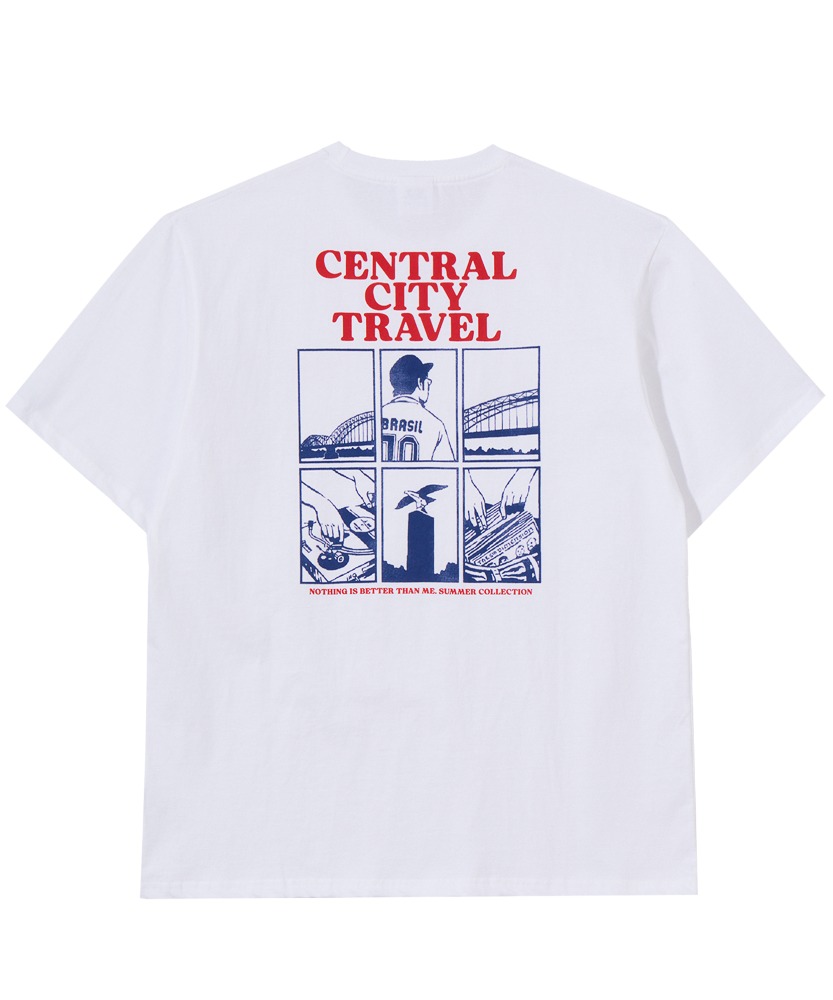 CITY TRAVEL TEE_white