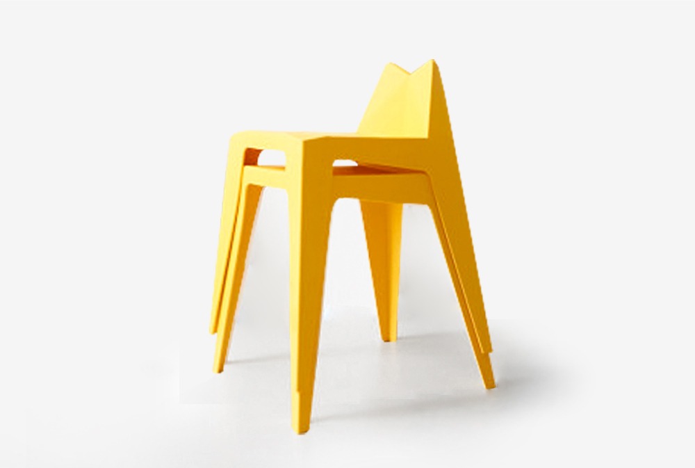 GOOGA 디자인체어 옐로우 파스텔 NO.1,의자,체어,가벼운의자,플라스틱의자,디자인의자,사출의자,포인트의자,인테리어의자