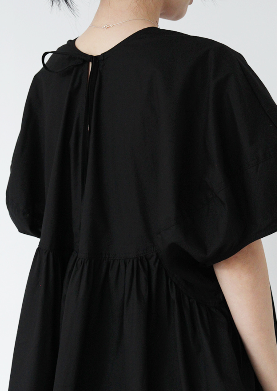 [REORDER] BLACK PUFF DRESS