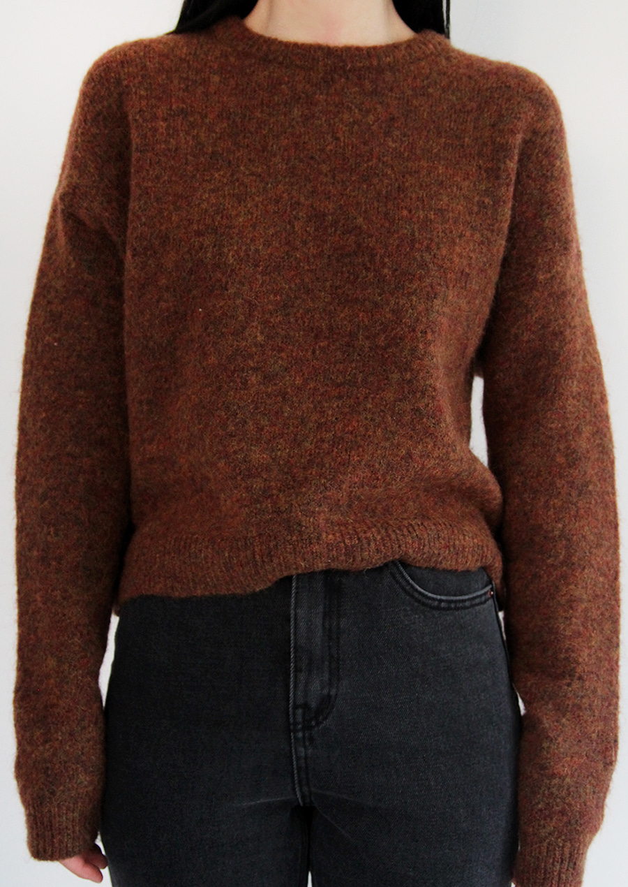 MOHAIR ROUND KNIT (2c)
