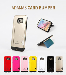갤럭시S6(G920)아다마스 카드 범퍼 젤리케이스