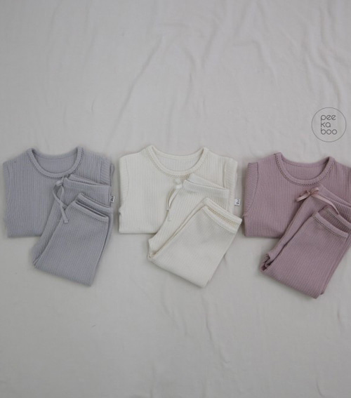 피카부 크리미실내복[3color]*XS~XL,주니어*