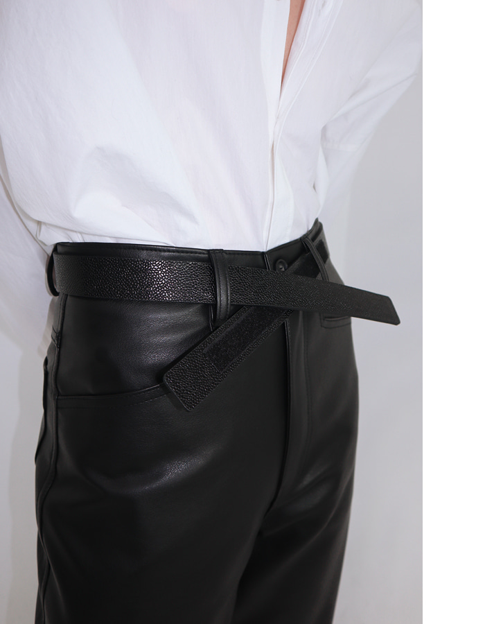 Unisex velcro belt (2 color)