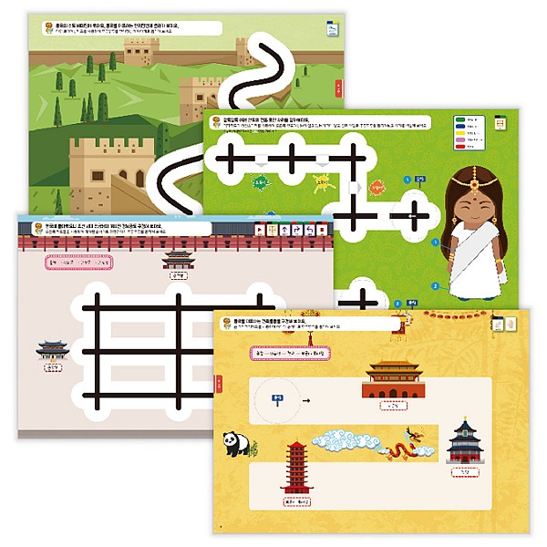 유아 코딩 교재 AI 뚜루뚜루 뚜루월드 아시아편
