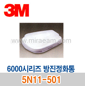 M4-60/ 5N11-501 방진정화통/6000시리즈 방진정화통/3M