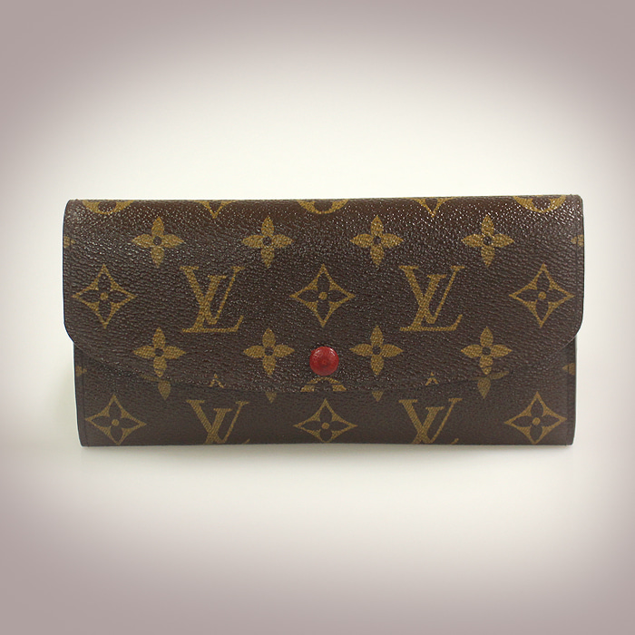 Louis Vuitton(루이비통) M60136 모노그램 캔버스 에밀리 월릿 장지갑