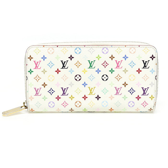 Louis Vuitton(루이비통) M60274 모노그램 멀티 컬러 화이트 지피 월릿 장지갑