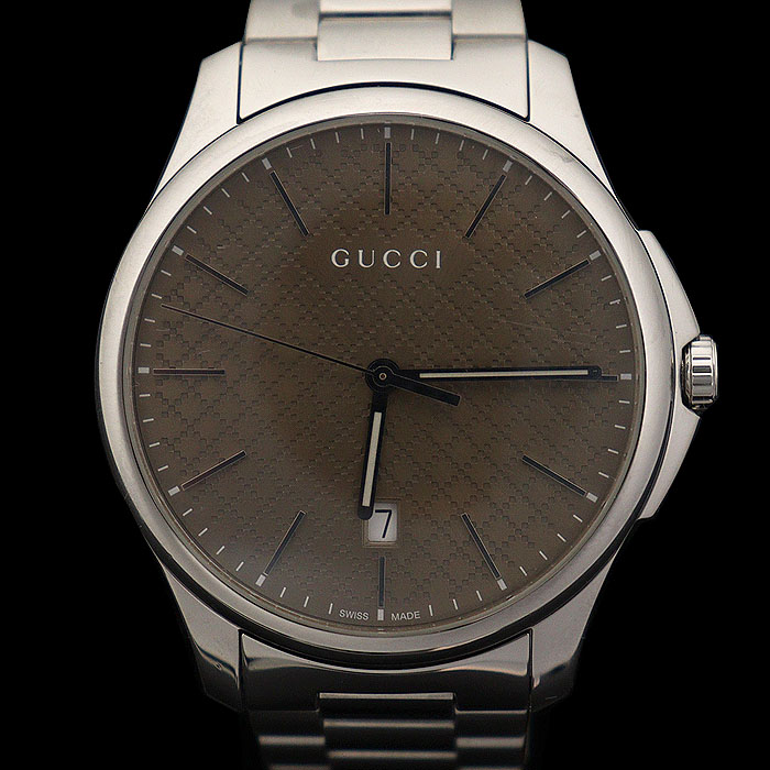 Gucci(구찌) YA126317 126.3 40MM 스틸 쿼츠 G-TIMELESS 메탈 밴드 남성 시계