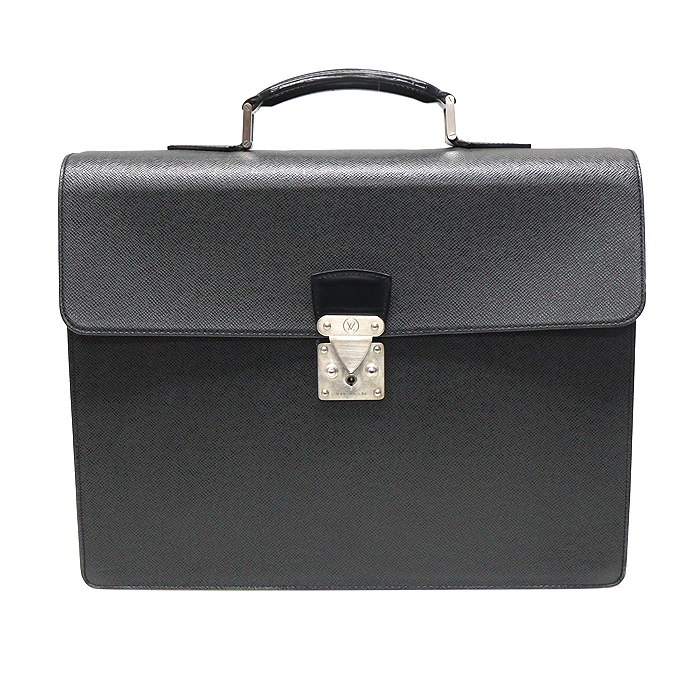 Louis Vuitton(루이비통) M30032 Ardoise 타이가 레더 은장 모스코바 브리프케이스 서류가방