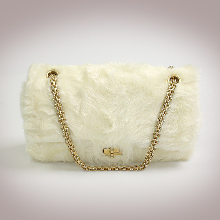 Chanel(샤넬) A47265 파리 모스크바 컬렉션 2.55 빈티지 양털 금장체인 숄더백(12번대)