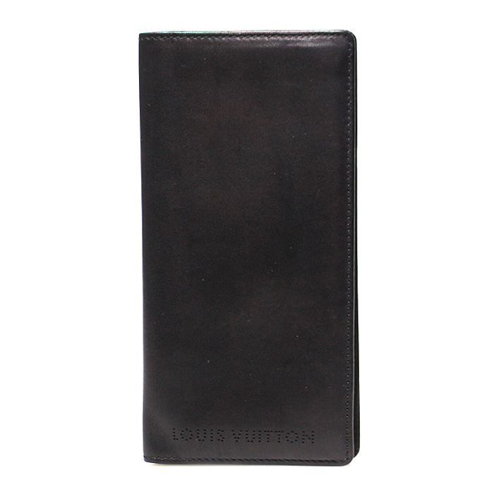 Louis Vuitton(루이비통) 블랙 나파 레더 시카고 퍼포레이션 장지갑