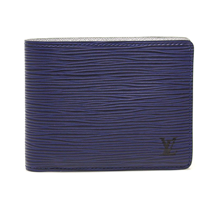 Louis Vuitton(루이비통) M81369 인디고 블루 에삐 레더 멀티플 월릿 반지갑