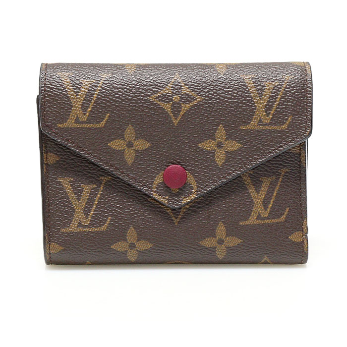 Louis Vuitton(루이비통) M41938 모노그램 캔버스 푸시아 빅토린 월릿 반지갑