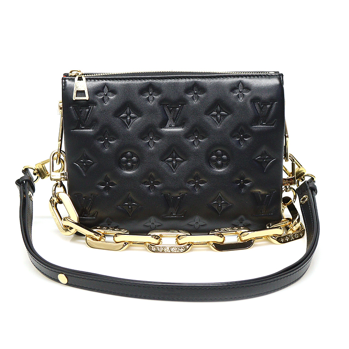 Louis Vuitton(루이비통) M20574 블랙 모노그램 램스킨 쿠상 BB 2WAY