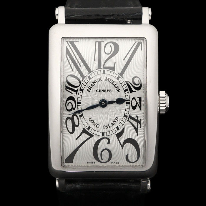 FRANCK MULLER(프랭크뮬러) 952 QZ 26MM 18K 화이트골드 금통 LONG ISLAND 롱아일랜드 남여공용 시계